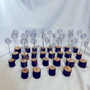 Table top card holders